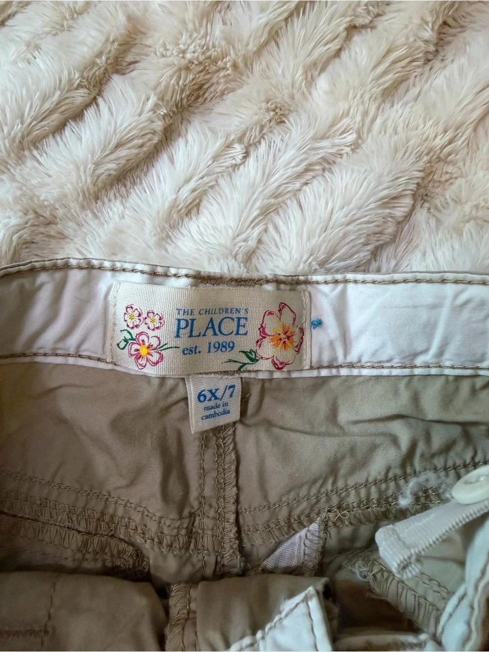 Authentic Y2K Vintage Kids Children's Place Cargos | Size 6/7